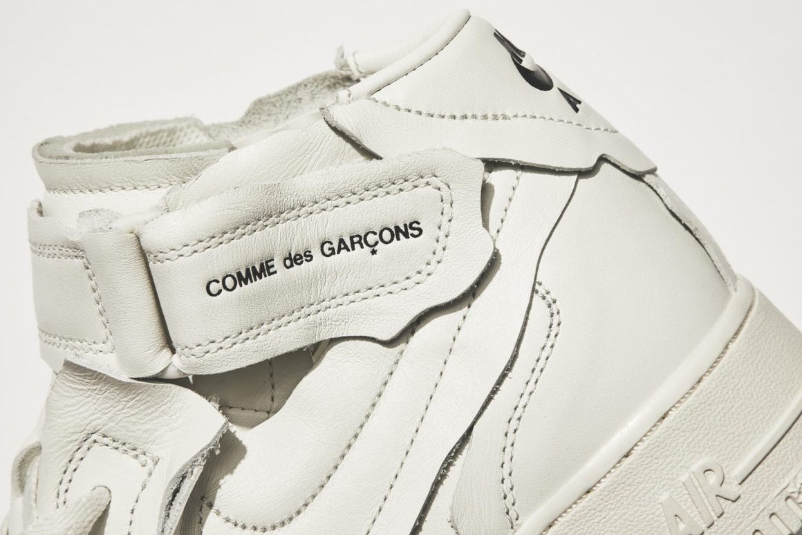 4 Comme des Garcons x free nike Air Force 1 Mid DC3601 100 1160x774
