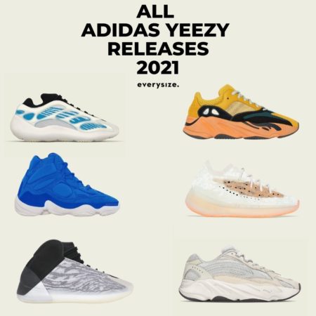 ALL ADIDAS YEEZY RELEASES 2021  450x450