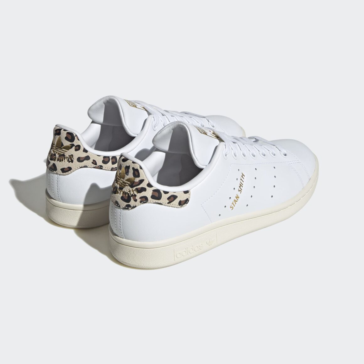 Adidas Stan Smith White Leopard IE4634 Heel