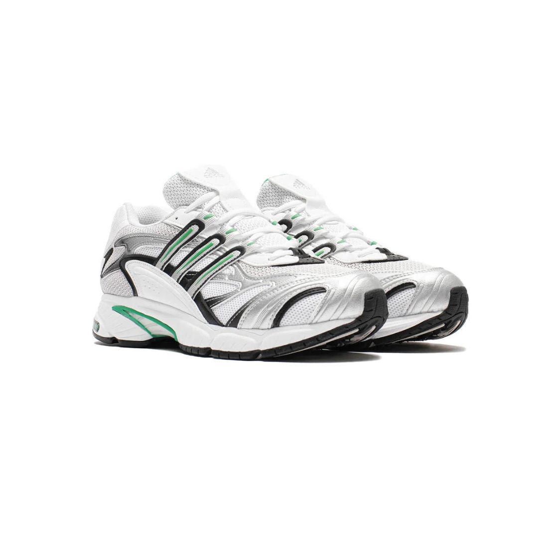 Adidas Temper Run 2 White Green IH0405 Lateral