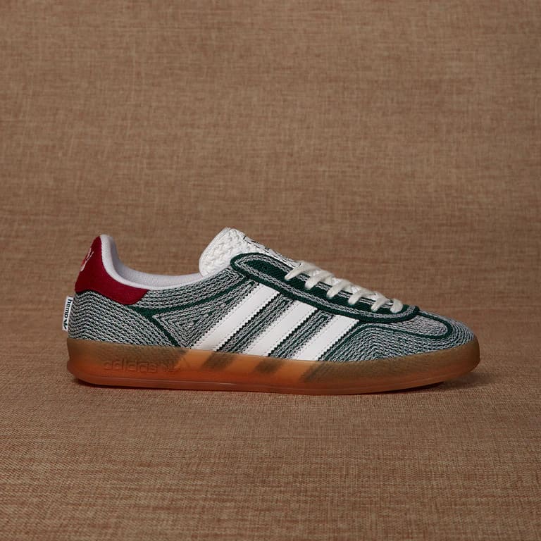 Adidas x Sean Wotherspoon Gazelle Indoor Collegiate Green Footwear White IG1456 Lateral