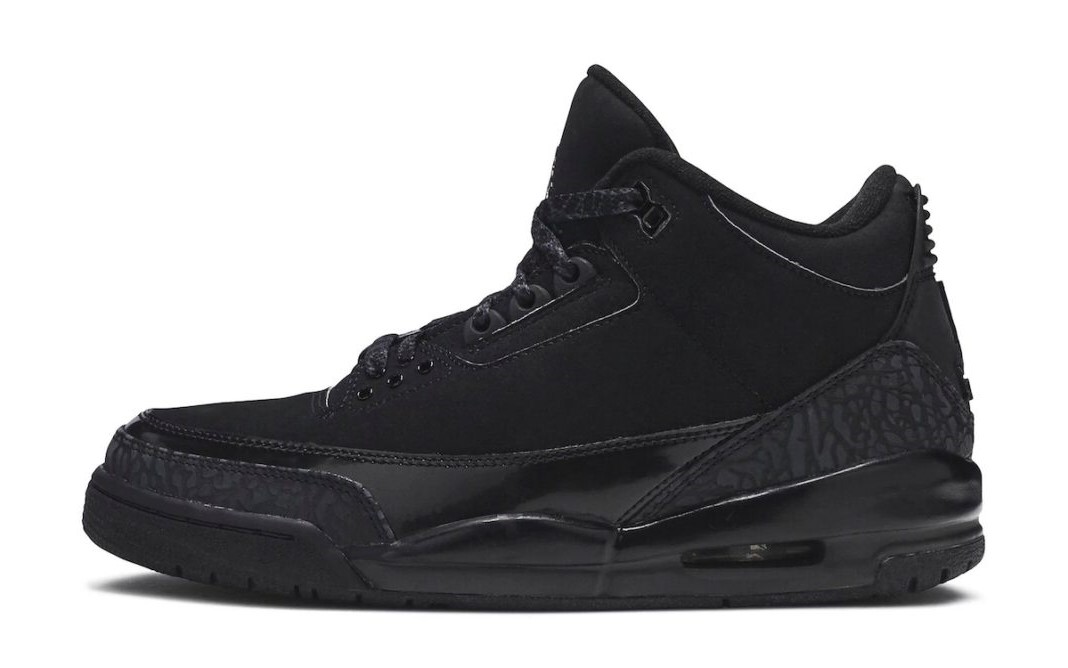 Air Jordan 3 Black Cat CT8532-001 Lateral