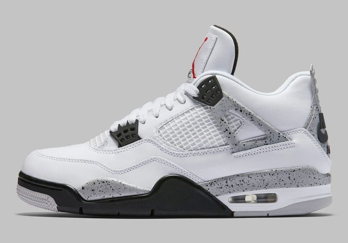 Air Jordan 4 OG White Cement FV5029-100 Lateral