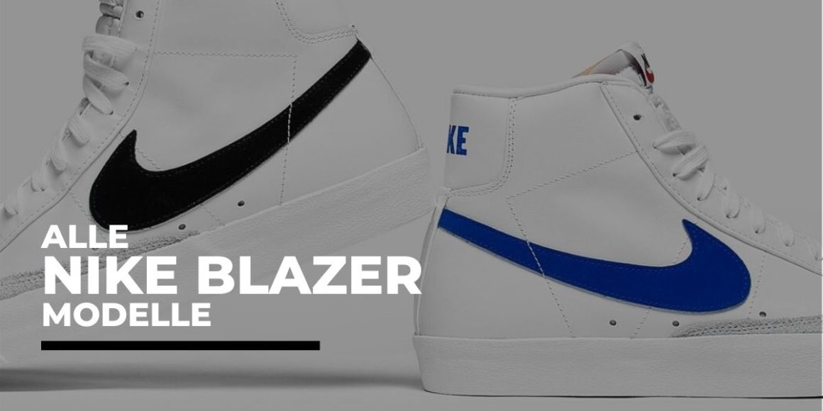 Alle Nike Blazer Modelle Banner sneakavenue 1160x580