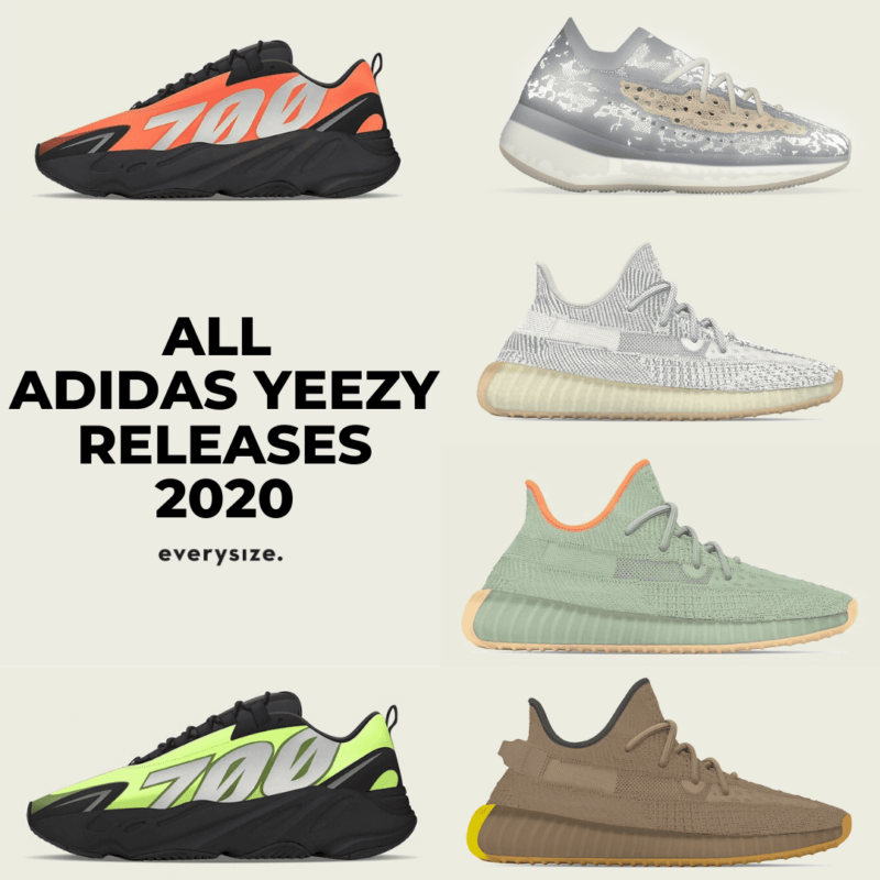 yeezys releases 2020