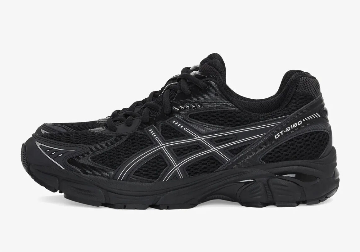 JJJJound x Asics GT-2160 Black Silver Lateral