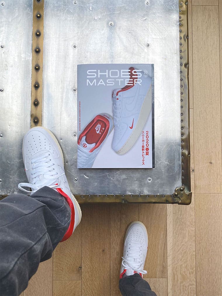 Kith Nike Air Force 1 White Red