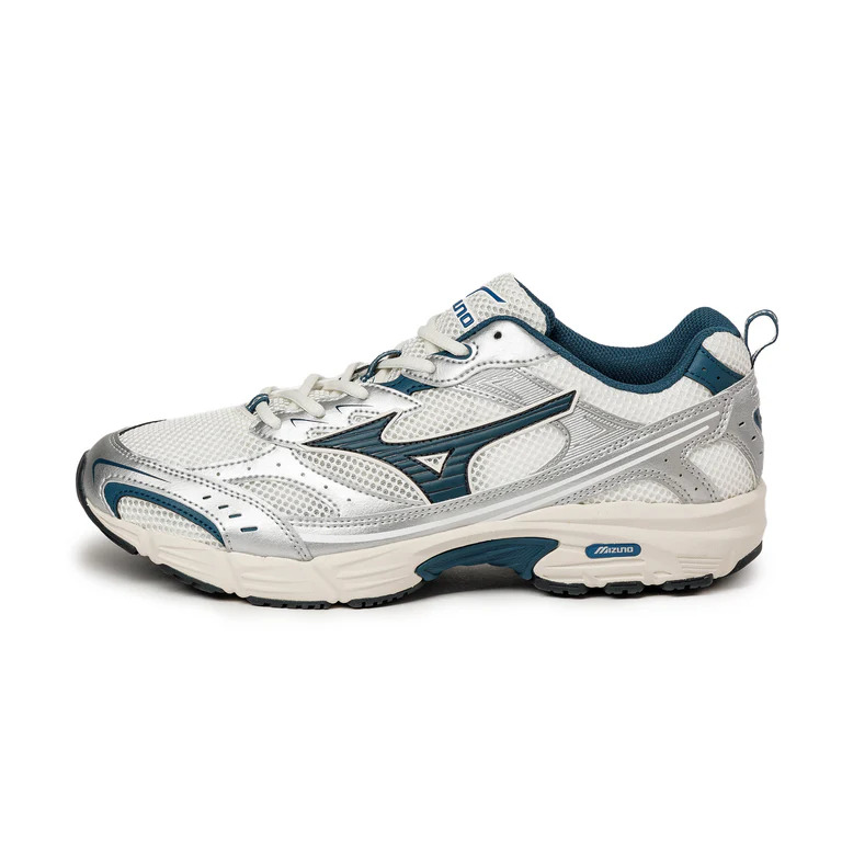 Mizuno MXR Sport Snow White Majolica Blue D1GA245102 Lateral