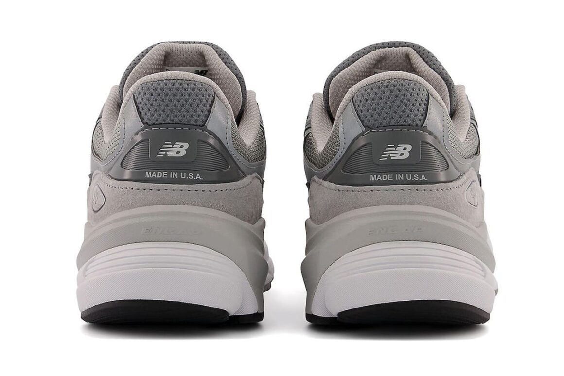 zapatillas de running New Balance neutro ritmo bajo pie normal ultra trailv6 Grey M990GL6 Heel