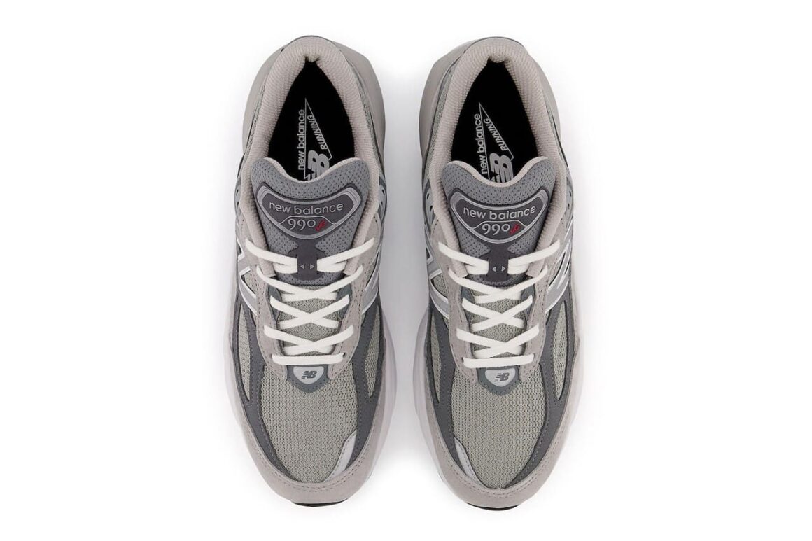 zapatillas de running New Balance neutro ritmo bajo pie normal ultra trailv6 Grey M990GL6 Toebox