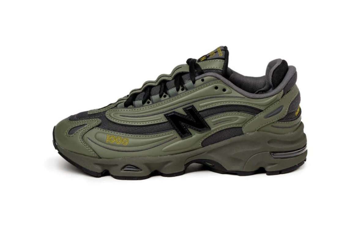 New Balance M1000EA Dark Olivine M1000EA Lateral