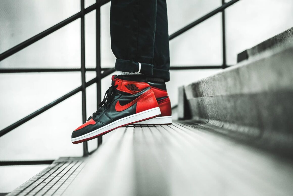 Nike Air Jordan 1 High OG Bred HV6674-067 On Feet