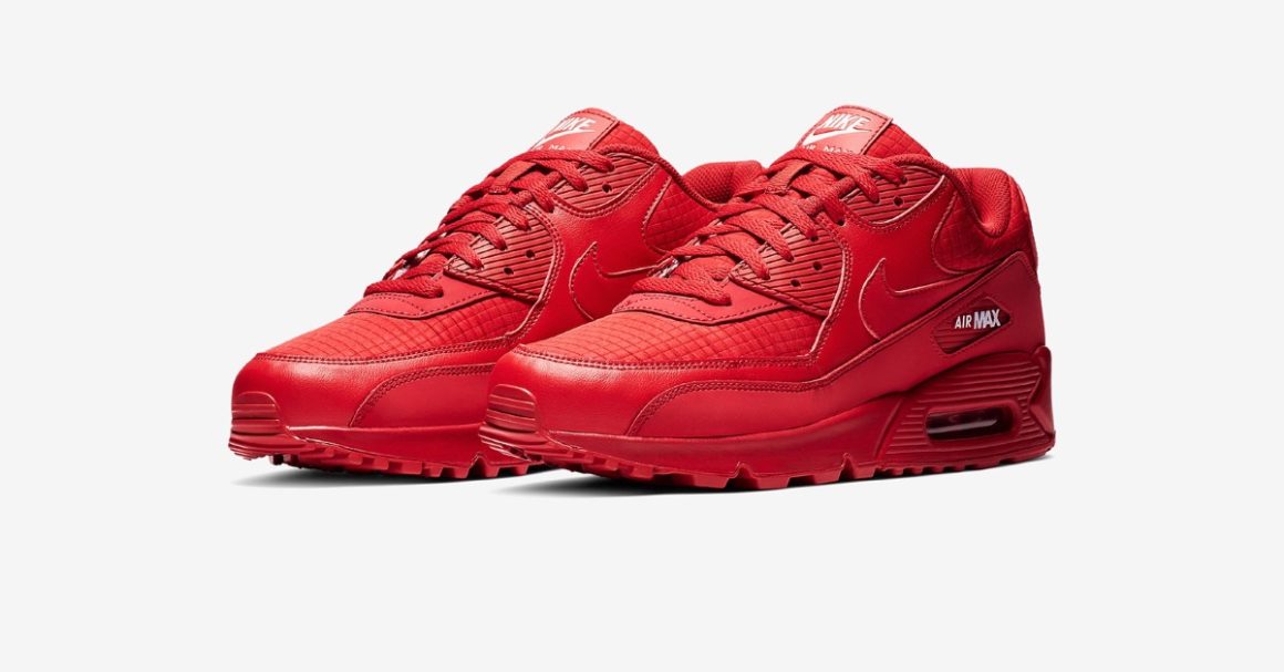 red nike air max 90 essential