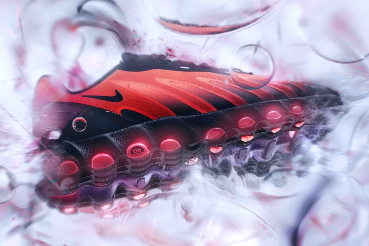 Nike Air Max DN8 Bred Black University Red FQ7860-008 Artwork