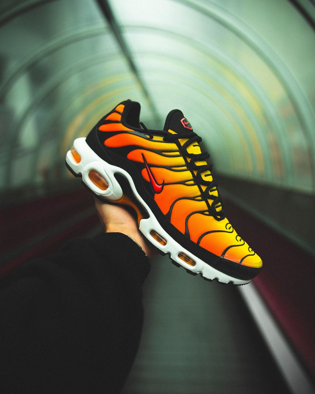 Nike Air Max Plus OG Sunset HF0552-001 In Hands