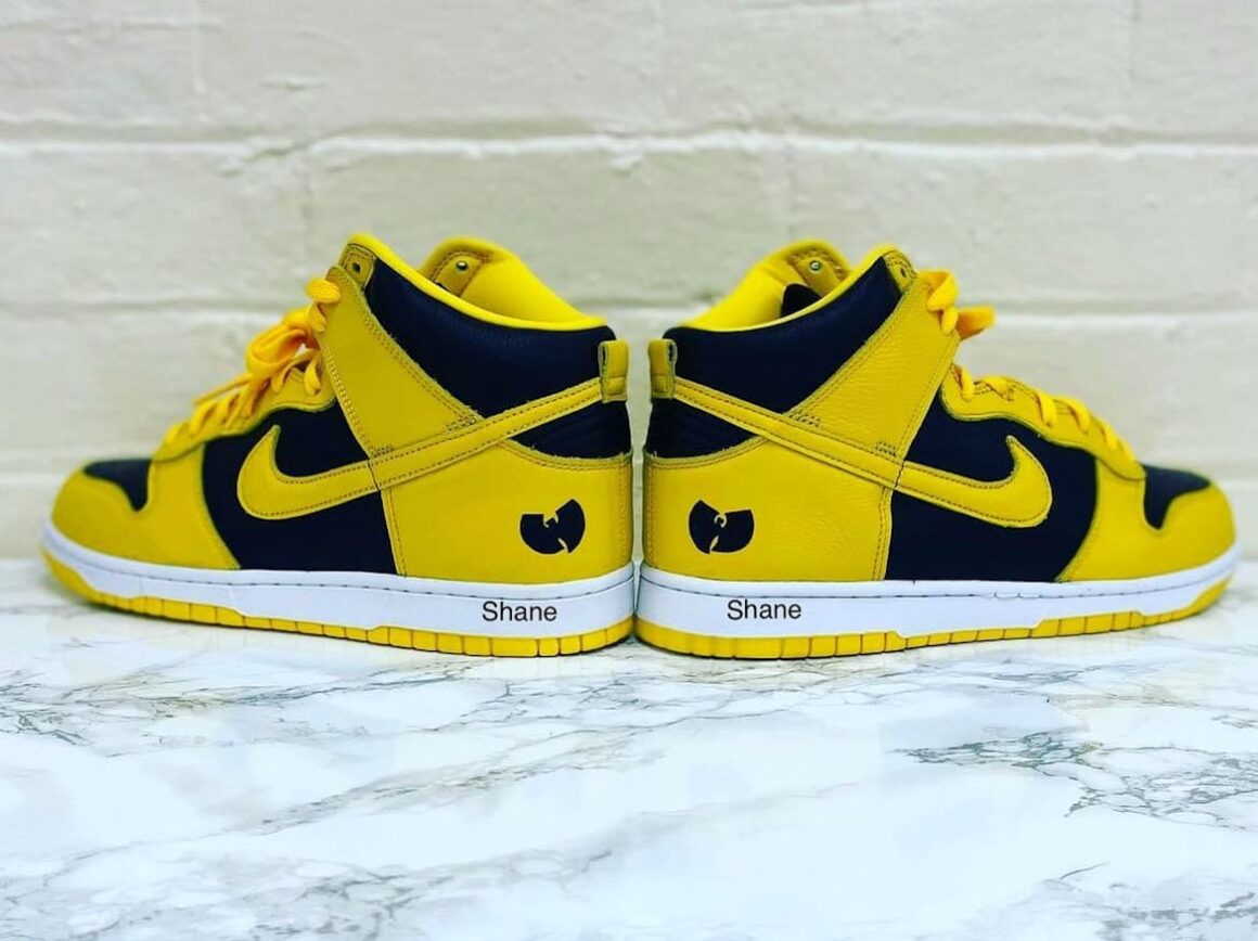 Nike Dunk High Wu-Tang HJ4320-100 Heel