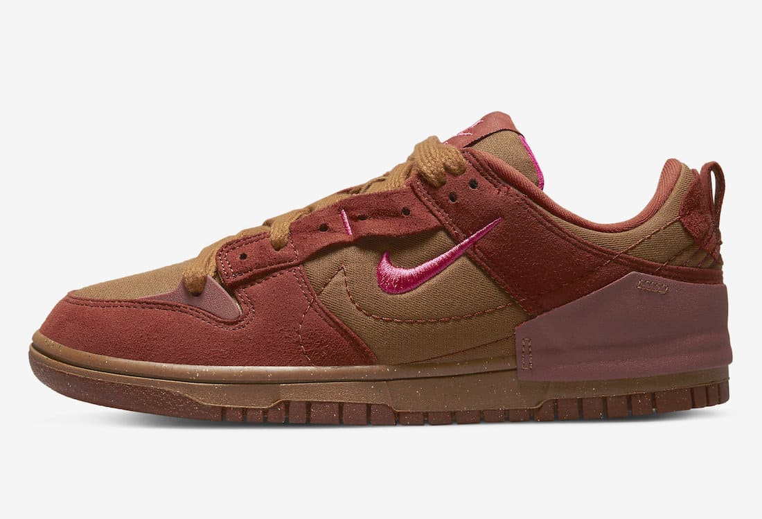 Nike Dunk Low Disrupt 2 Desert Bronze DH4402 200 Lateral