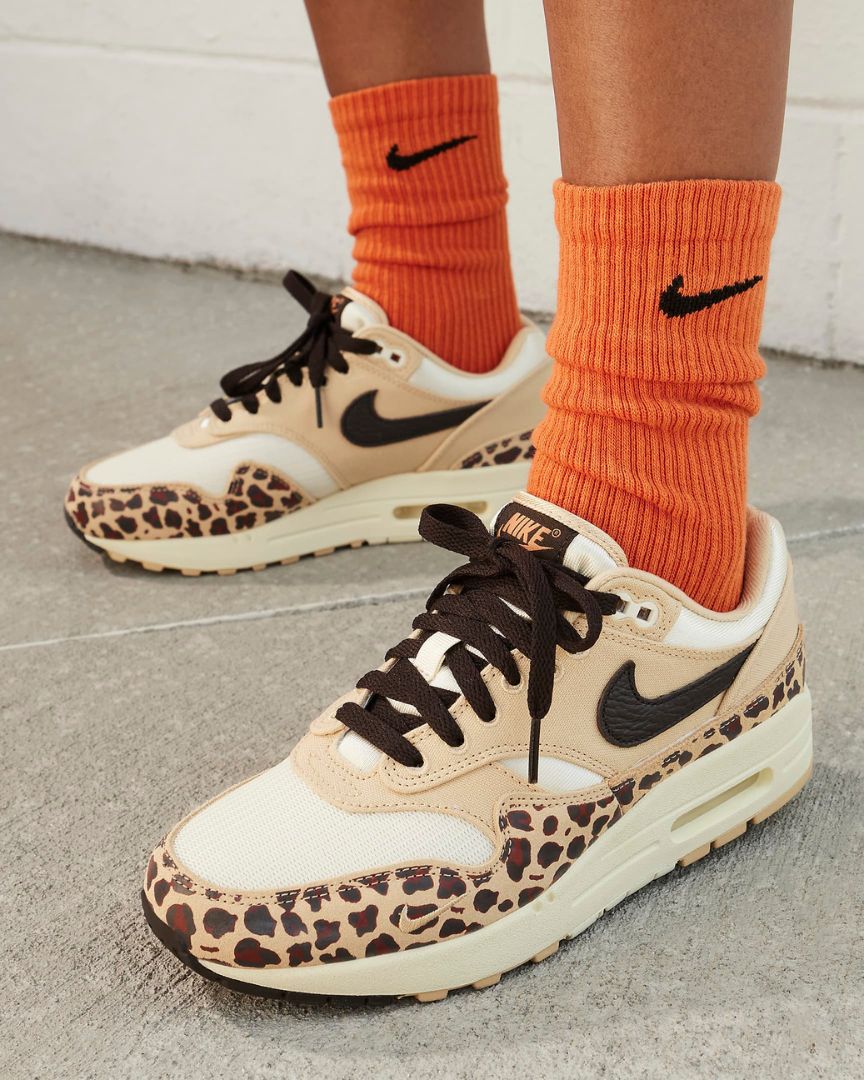 Nike Wmns Air Max 1 Leopard FV6605-200 On Feet