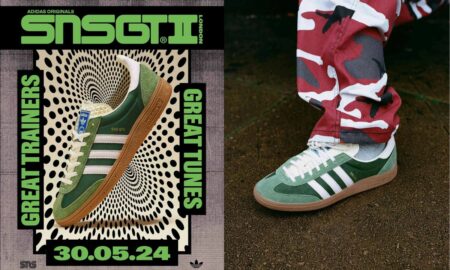 Sneakersnstuff x SNS adidas match GT II London IE6228 Artwork On Feet 450x270