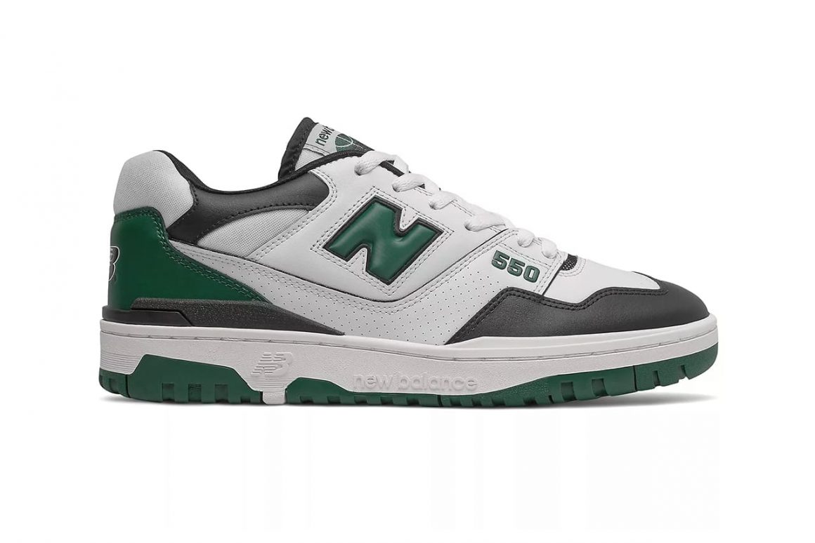 New Balance 550 Green BB550LE1 Lateral